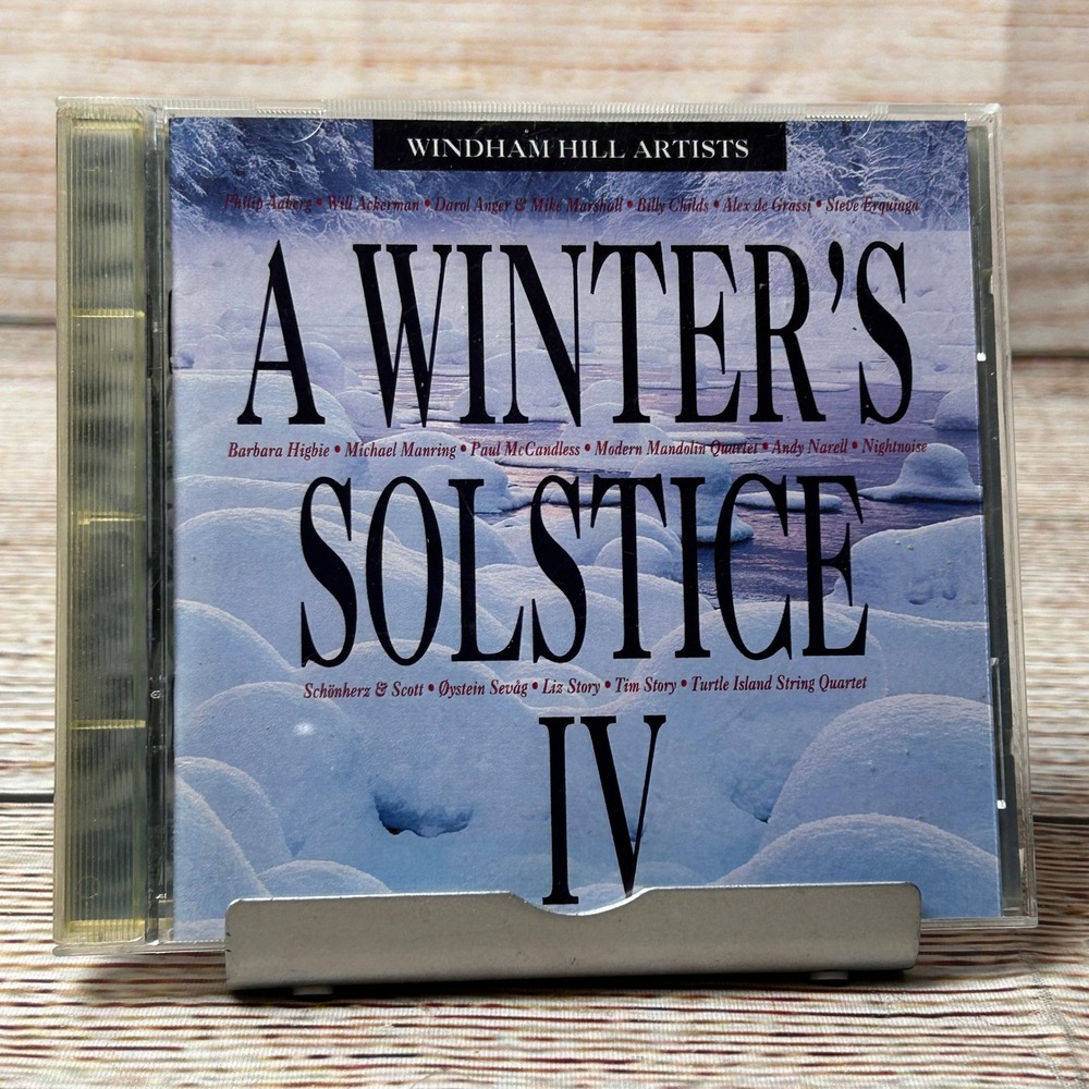 Windham Hill Artists A Winter's Solstice IV CD 1993 Holiday New Age